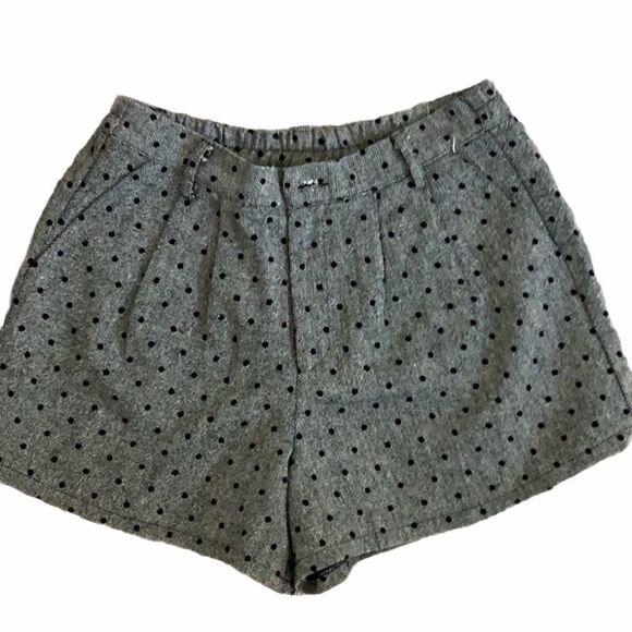 I.Moda Black Polka Dot Shorts - Picture 1 of 4